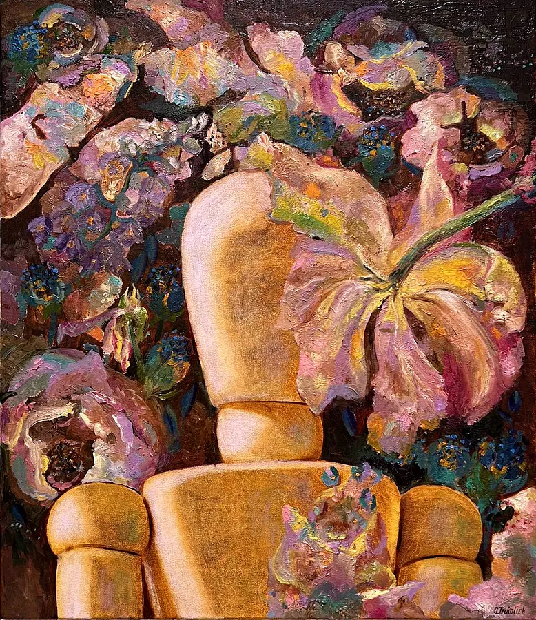 Зображення "INTERNAL CONDITION" від OLHA TRIKOLICH, розмір: 70x60 cm., матеріали: canvas, oil, медіум: Живопис, місто: Ukraine, серія: INNER FREEDOM, ціна: $280